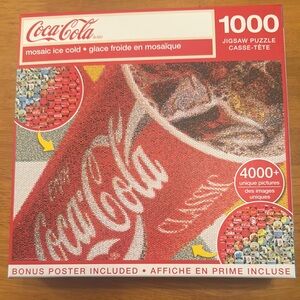 Coca-Cola 1000 Piece Jigsaw Puzzle
